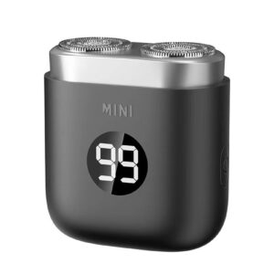 Small Steel Cannon Shaver Electric Men's Shaver Shaver Portable Beard Shaver Car USB