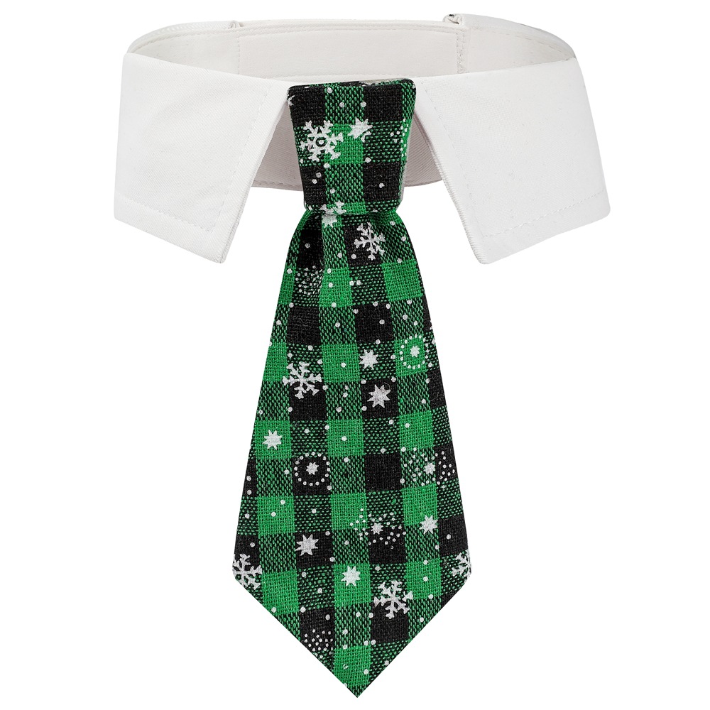 New British style handsome Christmas dog collar Christmas pet tie - Bild 10