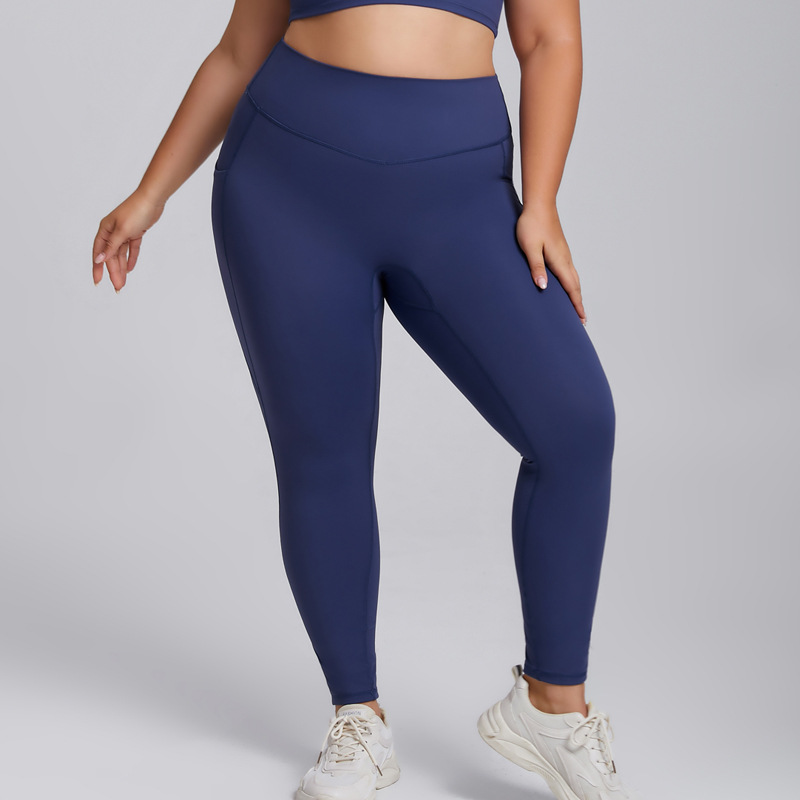Yoga suit set women's high-end tight fitting sportswear two-piece set - Bild 15