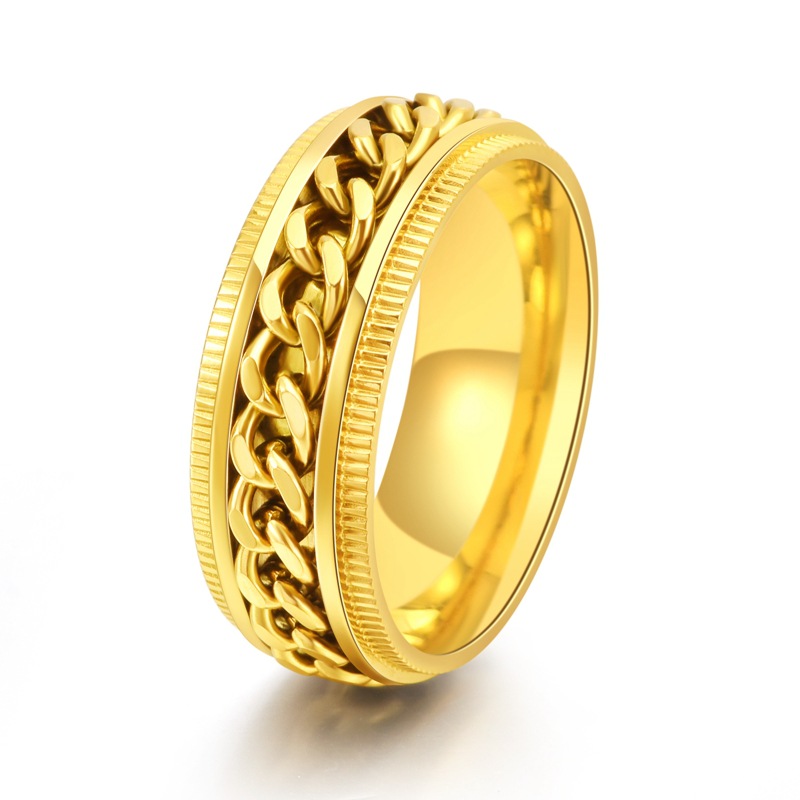 Rotating chain gear ring made of titanium steel - Bild 5