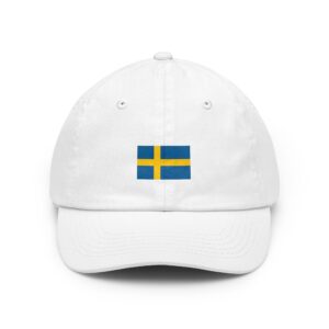 Sweden Flag Dad Hat – Embroidered Swedish Flag Baseball Cap