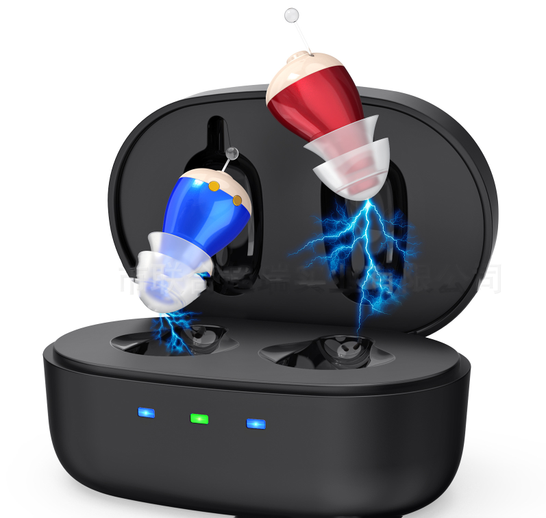 Noise reducing charging Mini hearing aid, hearing aid, in ear type - Bild 8