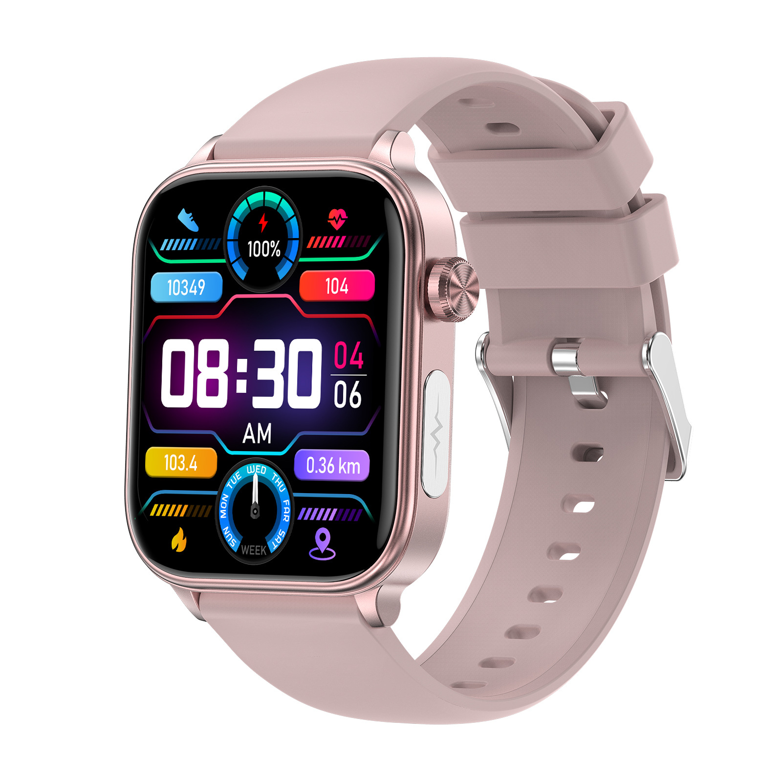 ET570 Smart Watch with Bluetooth Call, ECG Function, Non-invasive Blood Glucose, and True Blood Oxygen Monitoring - Bild 8