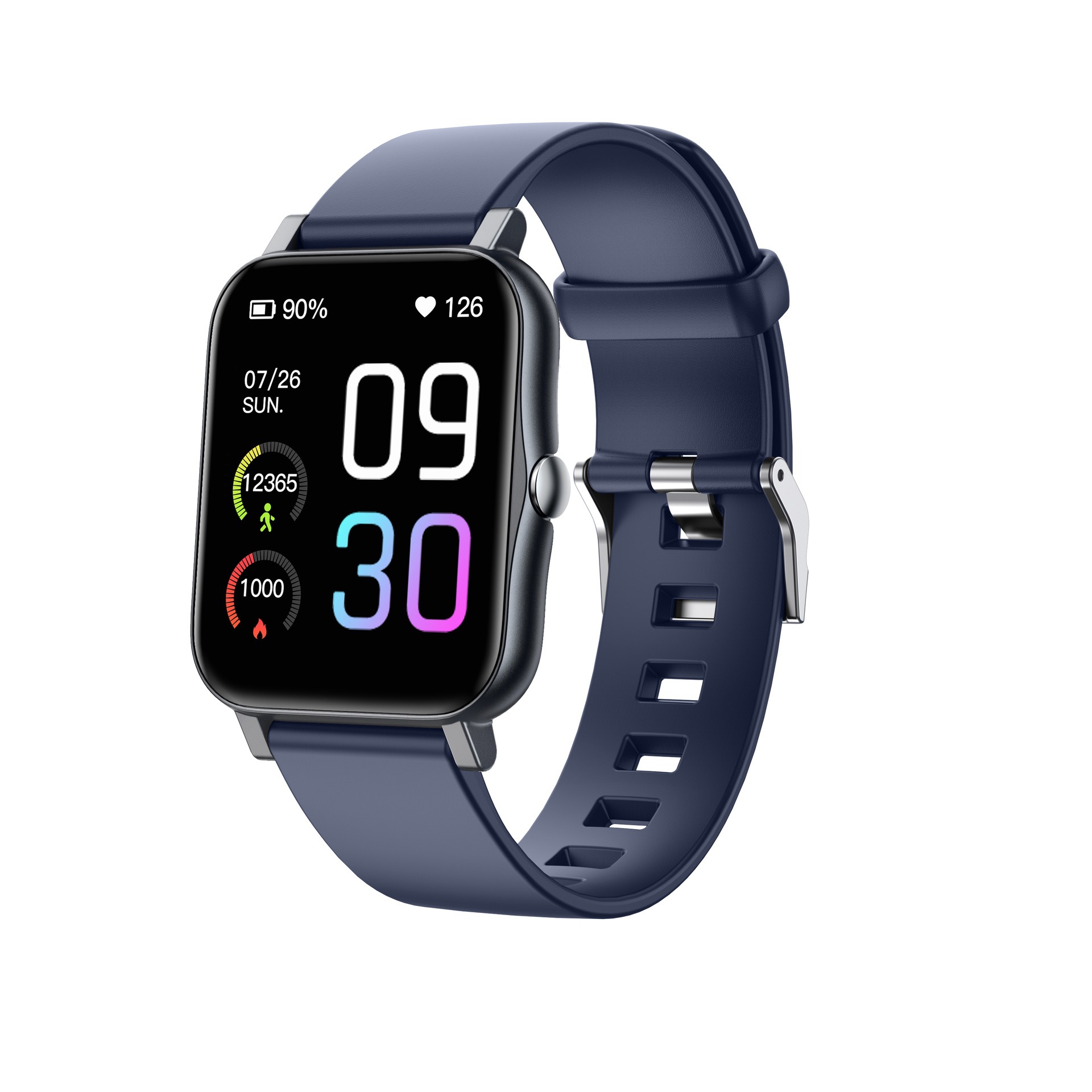 GTS2 sports bracelet waterproof plum off weather temperature measurement heart rate alarm sleep detection smart watch - Bild 9