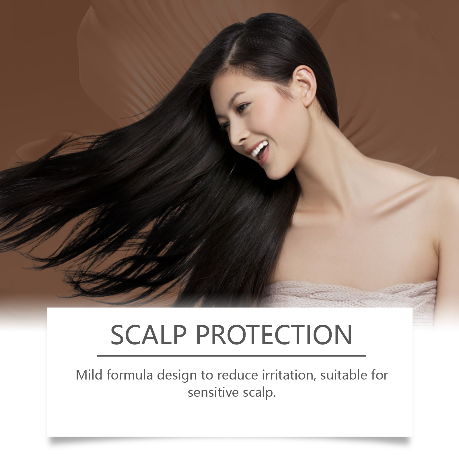 Hoegoa Black Hair Cream Plant Extract Natural Hair Gentle Color Development Easy Cleaning Fresh And Smooth Hair Agent - Bild 4