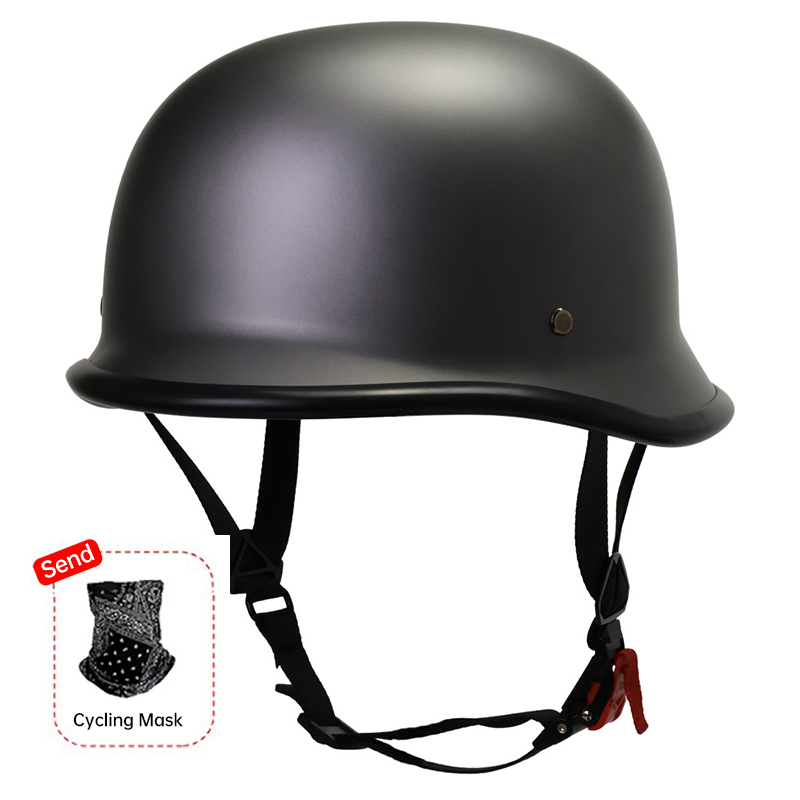 Half-Face Motorcycle Helmet for Cycling, with ECE and DOT Certifications. Made of ABS Material, Suitable for Men and Women. - Bild 2
