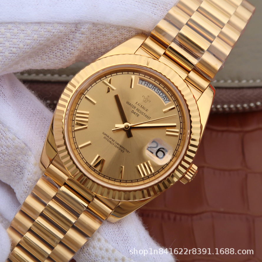 Fashion Style + Brand + Classic Sunday Calendar Watch + Men's Quartz Watch + Waterproof Wristwatch - Bild 4