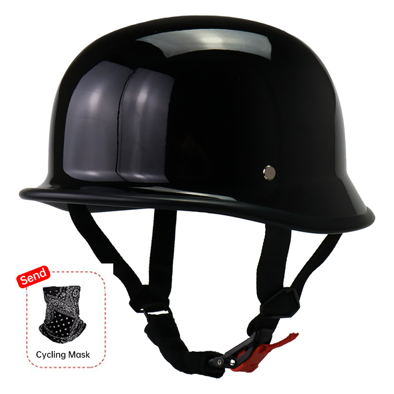 Half-Face Motorcycle Helmet for Cycling, with ECE and DOT Certifications. Made of ABS Material, Suitable for Men and Women. - Bild 3