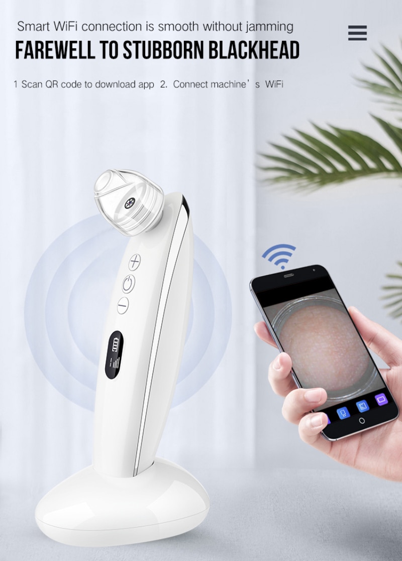 Electric Visual Blackhead Apparatus WiFi HD Camera Vacuum Suction Facial Care - Bild 2