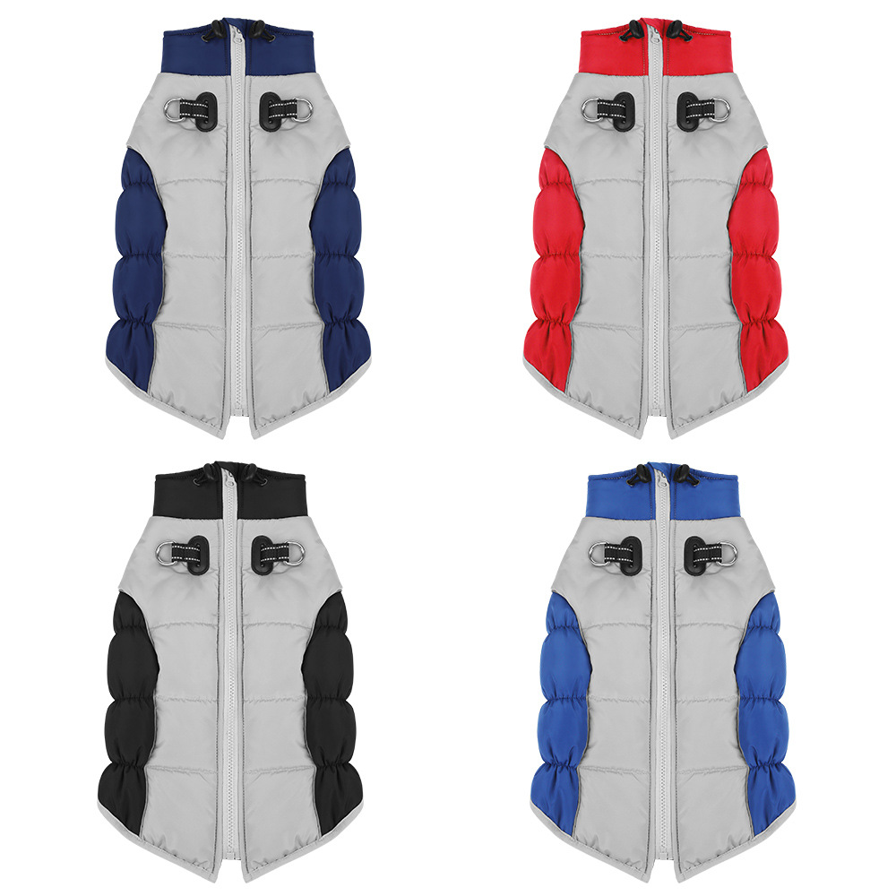 Winter Pet Cotton Coat Thick Warm Dog Clothing Comfortable Reflective Pet Clothing Wholesale Manufacturer - Bild 5