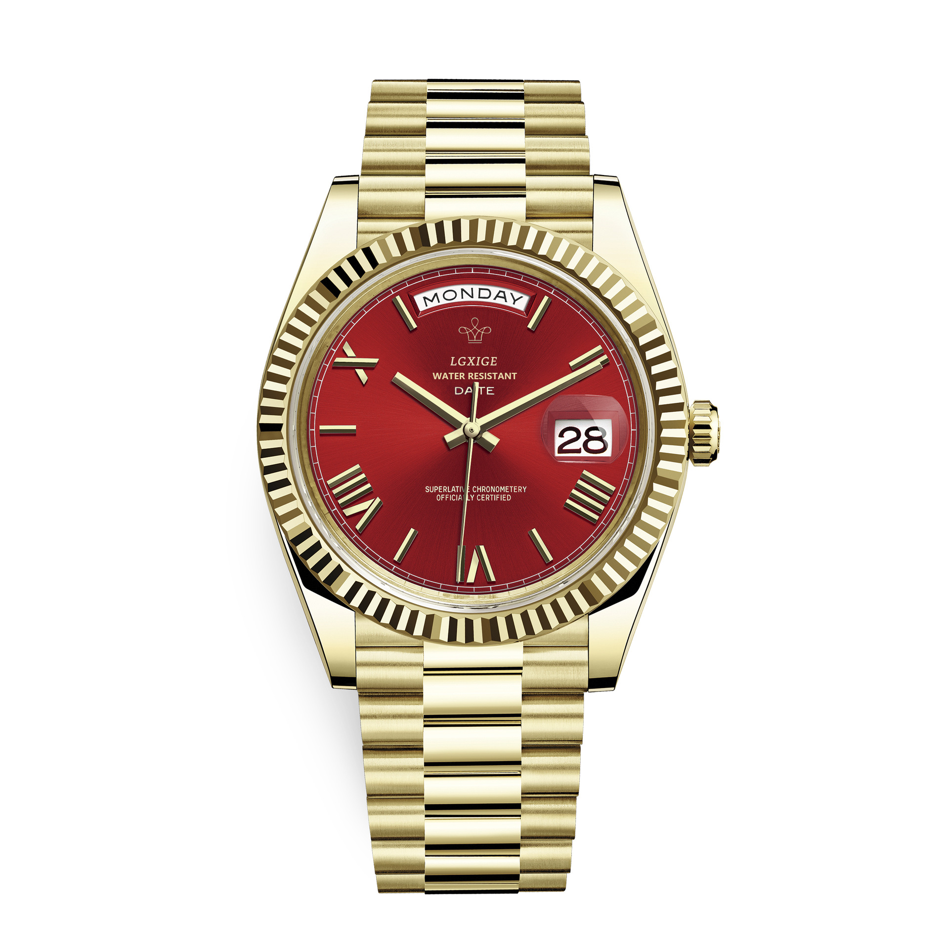 Fashion Style + Brand + Classic Sunday Calendar Watch + Men's Quartz Watch + Waterproof Wristwatch - Bild 7