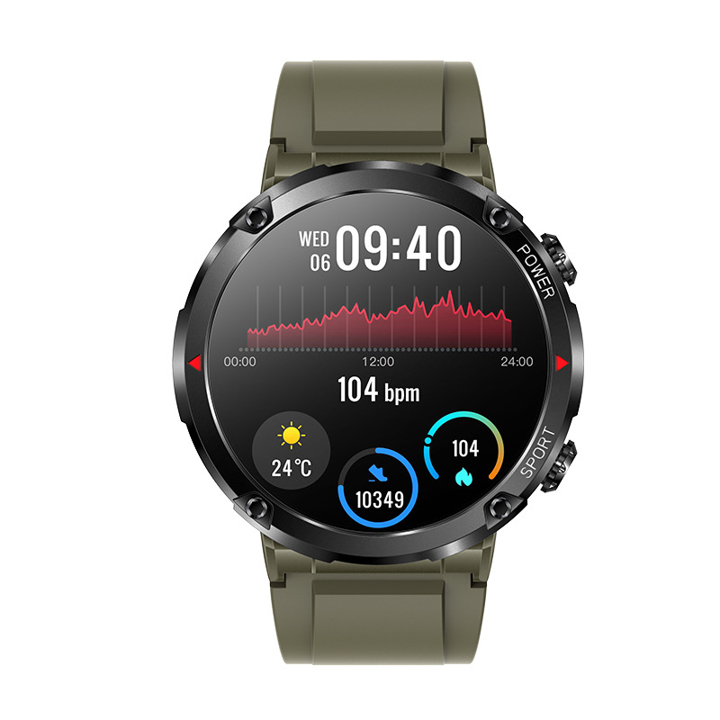 T30 Outdoor Bluetooth Call Smart Watch Large Screen HD Step by Step Heart Rate Blood Pressure Multi Exercise Smart Watch - Bild 4