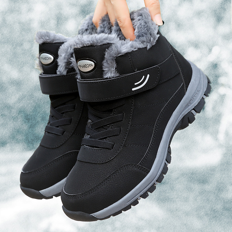 Rubber sole anti slip warm cotton shoes snow boots - Bild 2