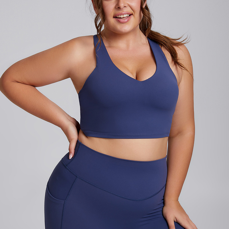 Yoga suit set women's high-end tight fitting sportswear two-piece set - Bild 11