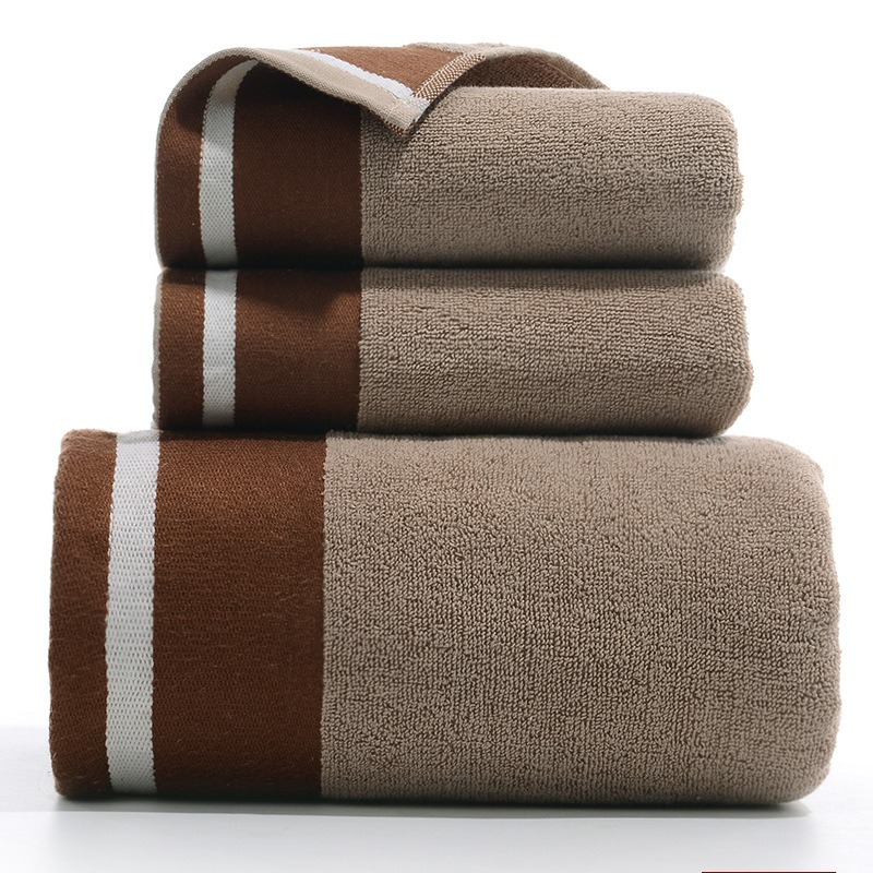 Towel Set Of Pure Cotton Towel Bath Towel Three-Piece Gift Set Xinjiang Cotton - Bild 11