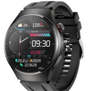 Smart watch non-invasive blood glucose measurement AMOLED ECG heart rate monitoring Bluetooth call sports watch