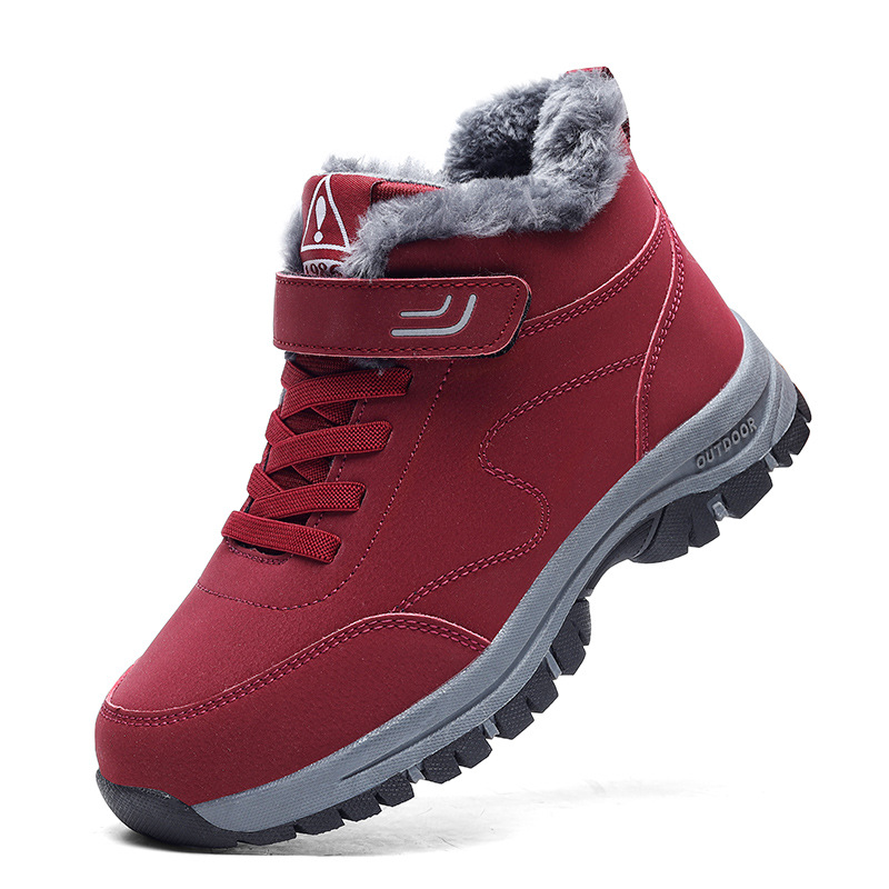 Rubber sole anti slip warm cotton shoes snow boots - Bild 8