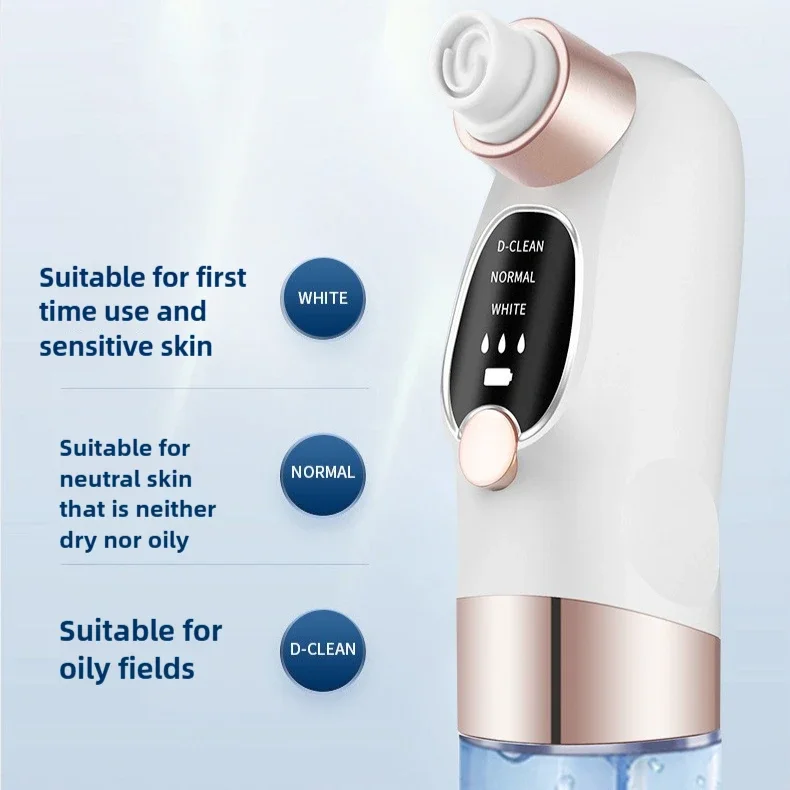 Blackhead Remover Pore Vacuum Face Cleaner Electric Pimple Acne Black Head Removal USB Rechargeable Water Cycle Black Dot Remove - Bild 2