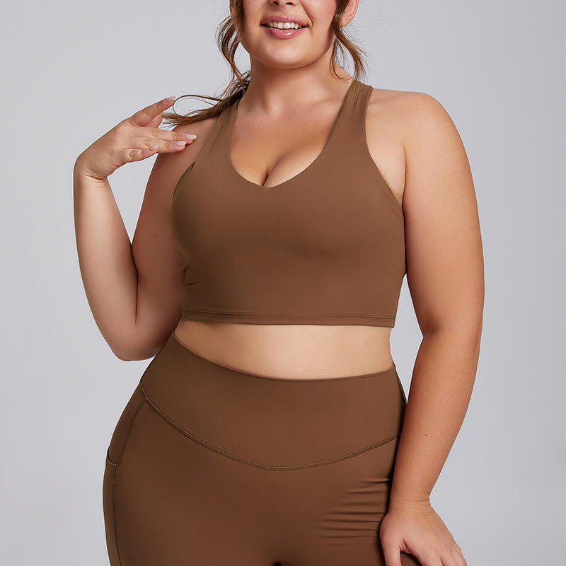Yoga suit set women's high-end tight fitting sportswear two-piece set - Bild 12