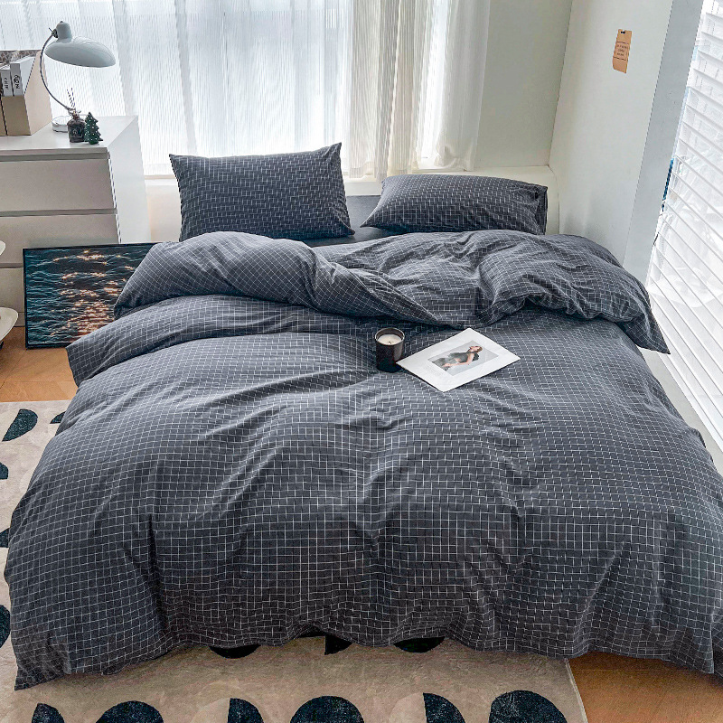 Cartoon Four-Piece Set Fresh Autumn and Winter Single Student Dormitory Bedding Sheet Three-Piece Set Single Quilt Cover - Bild 32