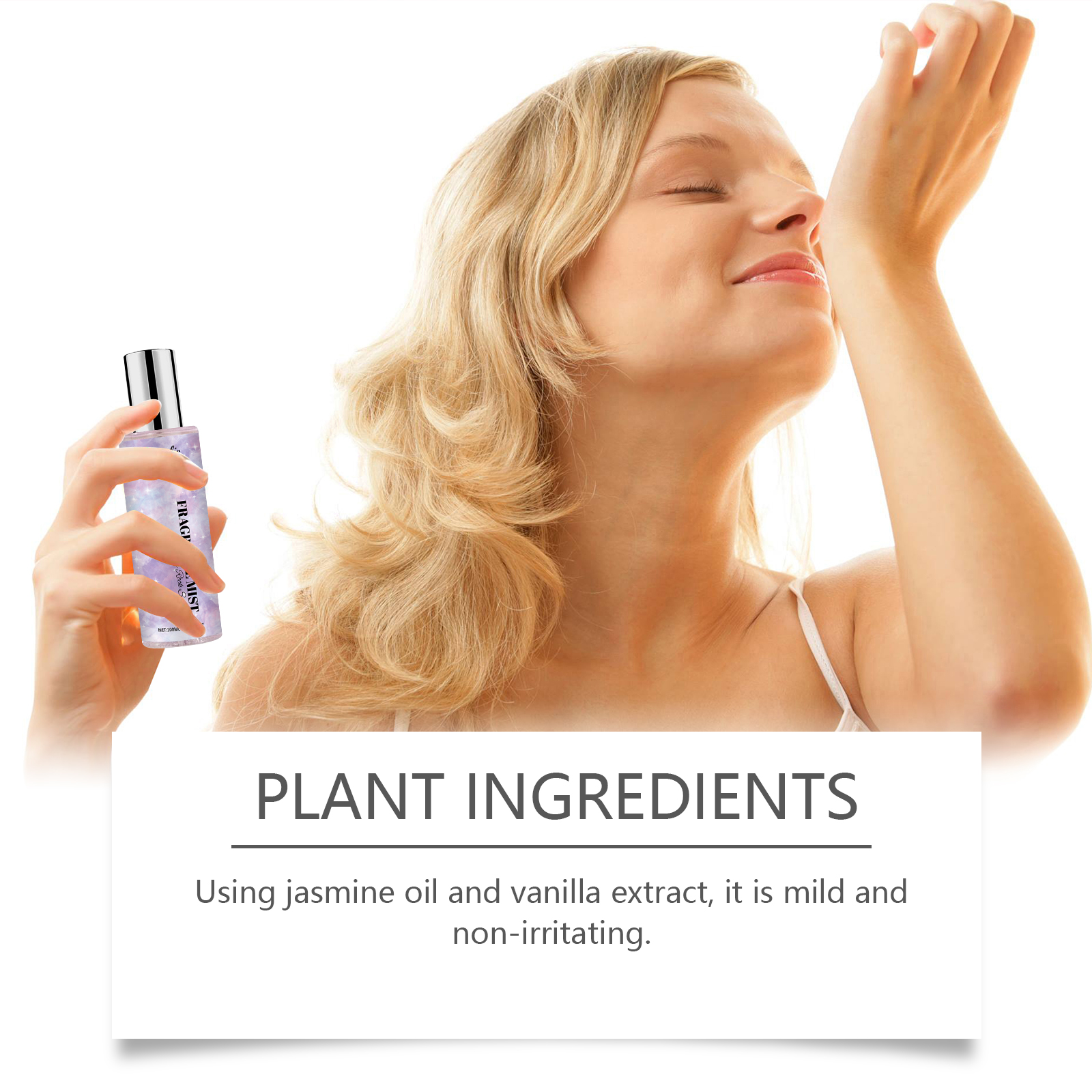 Roxelis Nectar Rock Sugar Fragrance Spray, Fragrant Fruit Fragrance Fresh Summer Women's Long-Lasting Portable Perfume - Bild 4
