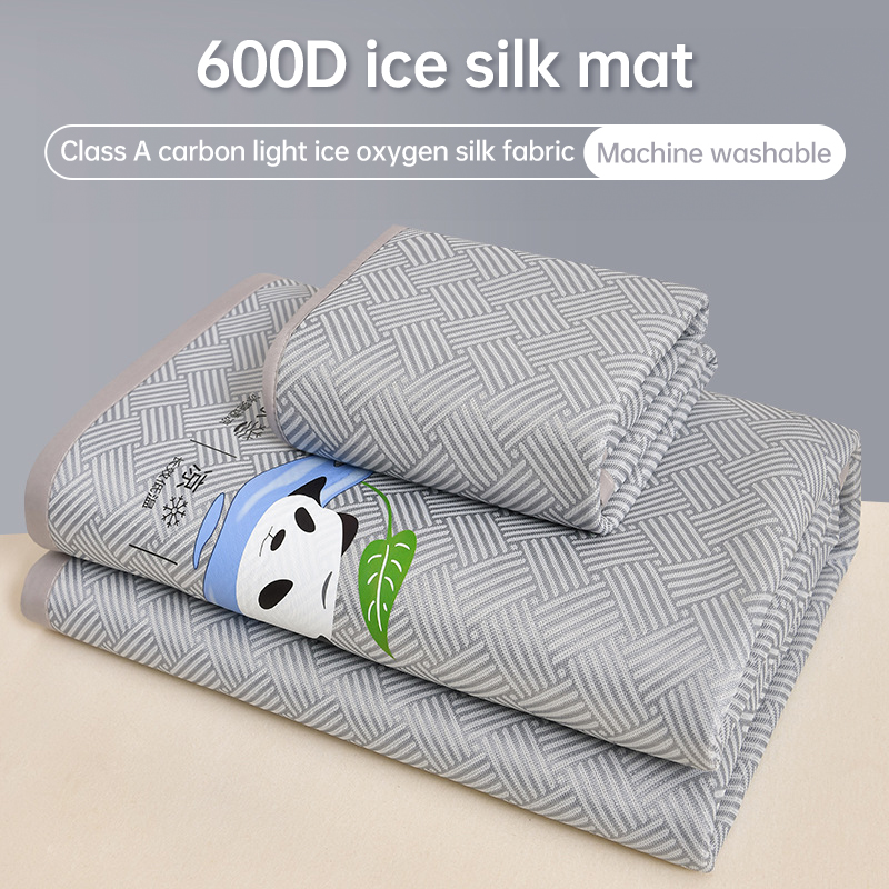 600D Carbon Fiber Summer Mat, Natural Ice Vine Cooling Mat, Can, Naked-sleep Cool Mattress, Pillowcase - Bild 4