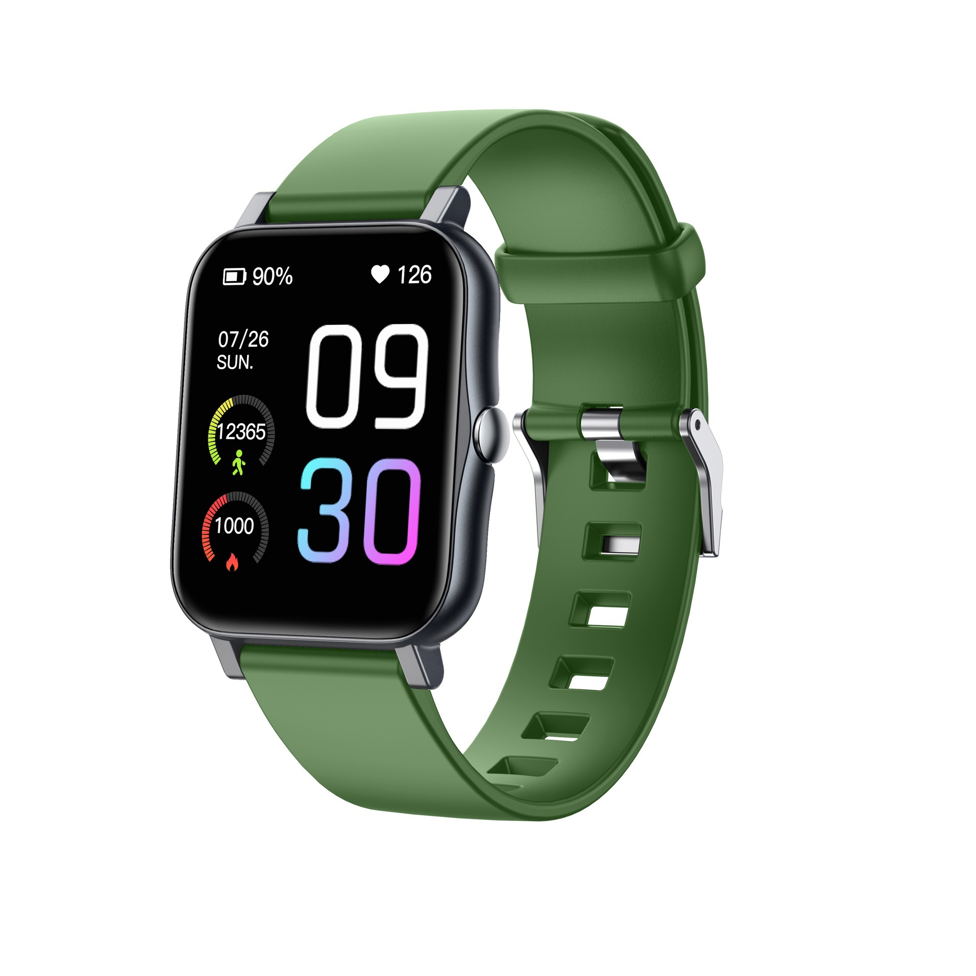 GTS2 sports bracelet waterproof plum off weather temperature measurement heart rate alarm sleep detection smart watch - Bild 2
