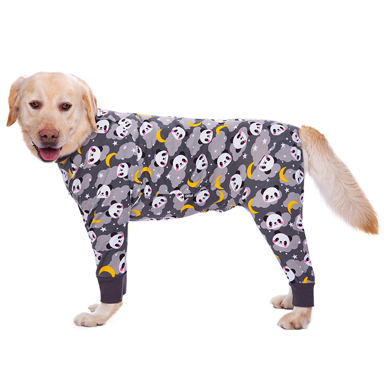 Medium and large dog pet clothing thin design belly protection weaning and sterilization suit - Bild 31