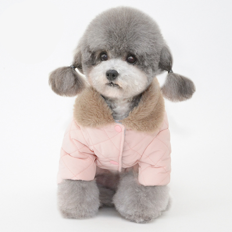 Winter New Pet Cotton Coat Dog Cotton Coat Dog Clothes Pet Clothes Dog Clothes Teddy Clothes - Bild 4