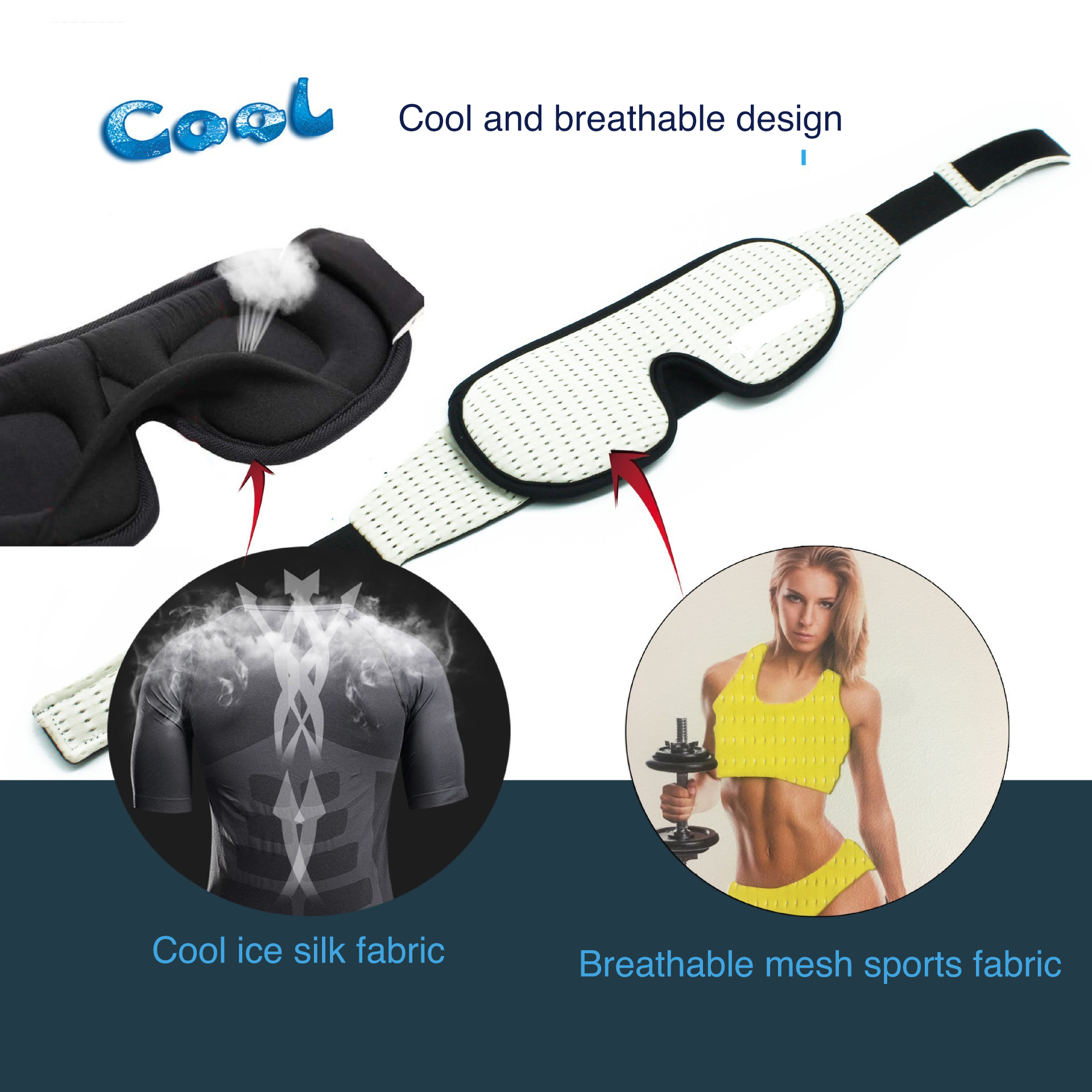 3D Sleeping Mask Block Out Light Soft Padded Sleep Mask For Eyes Slaapmasker Eye Shade Blindfold Sleeping Aid Face Mask Eyepatch - Bild 3