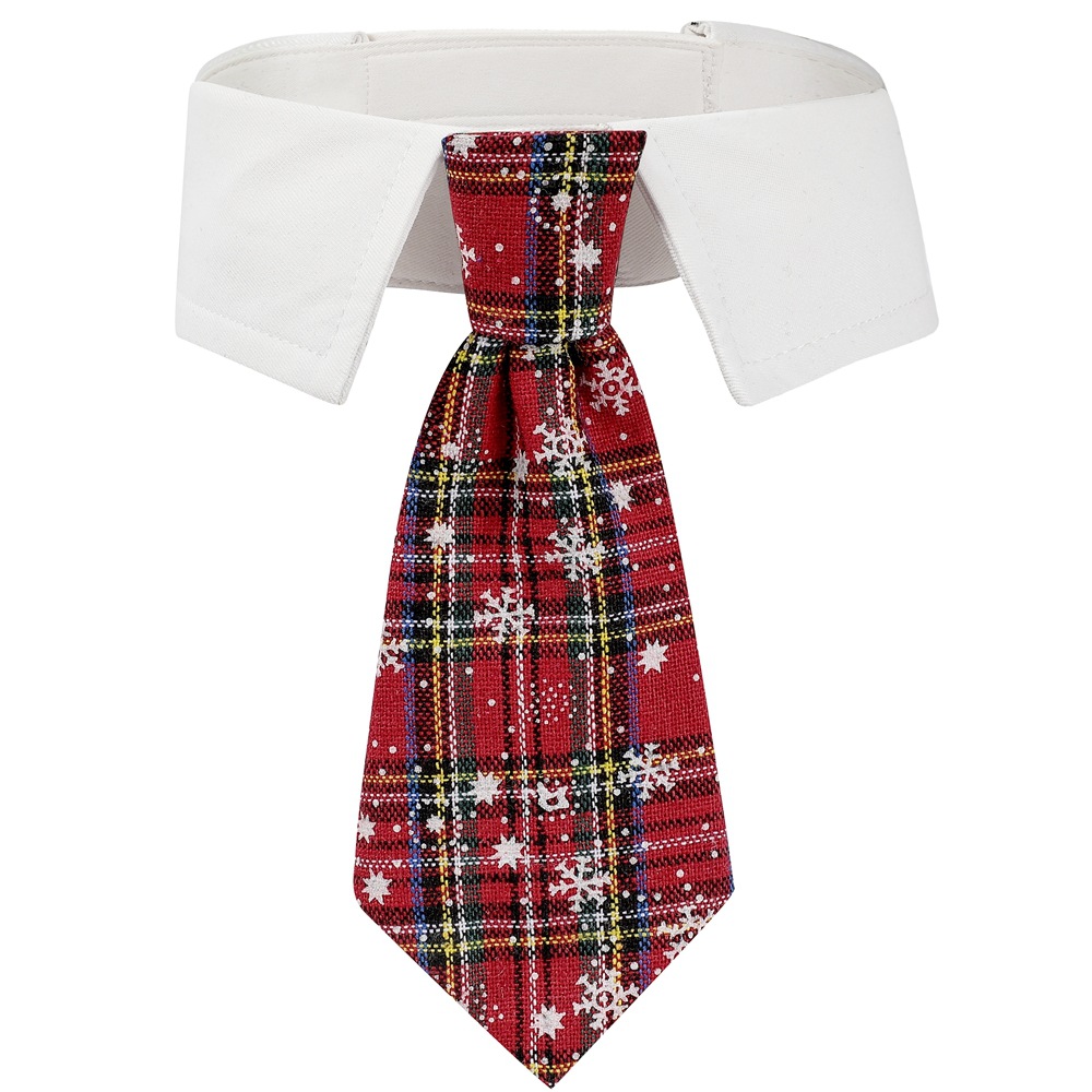New British style handsome Christmas dog collar Christmas pet tie - Bild 11
