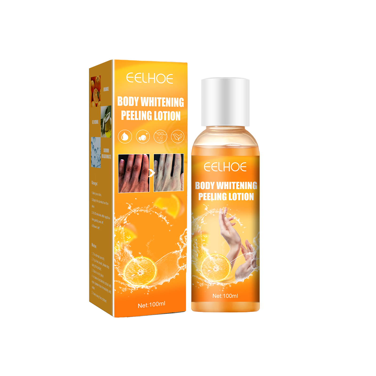 EELHOE Blackening Whitening Gel, Repair Hydrating Brightening Skin Melanin Removal Gel - Bild 2