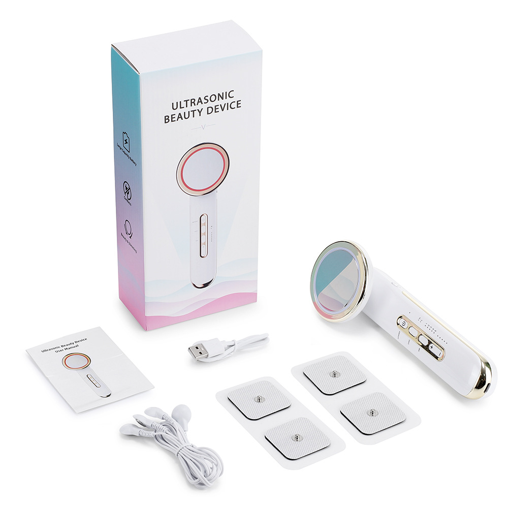 EMS Body Sculpting Device with 5 Modes, Rechargeable Far Infrared & Ultrasonic Fat Burning Slimming Beauty Instrument - Bild 5