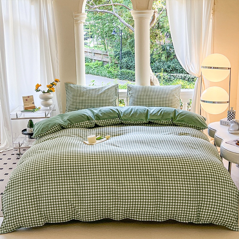 Cartoon Four-Piece Set Fresh Autumn and Winter Single Student Dormitory Bedding Sheet Three-Piece Set Single Quilt Cover - Bild 11