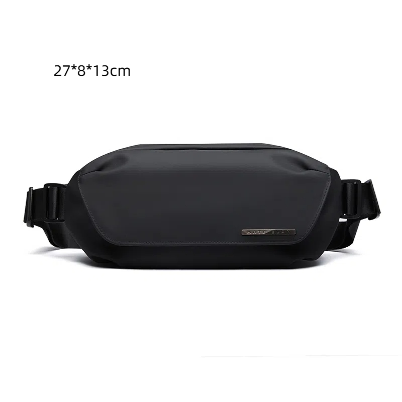 Chest bag men's small shoulder bag multifunctional trendy crossbody bag commuter mailman shoulder bag waist bag backpack - Bild 7