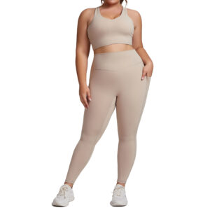 Yoga suit set women's high-end tight fitting sportswear two-piece set