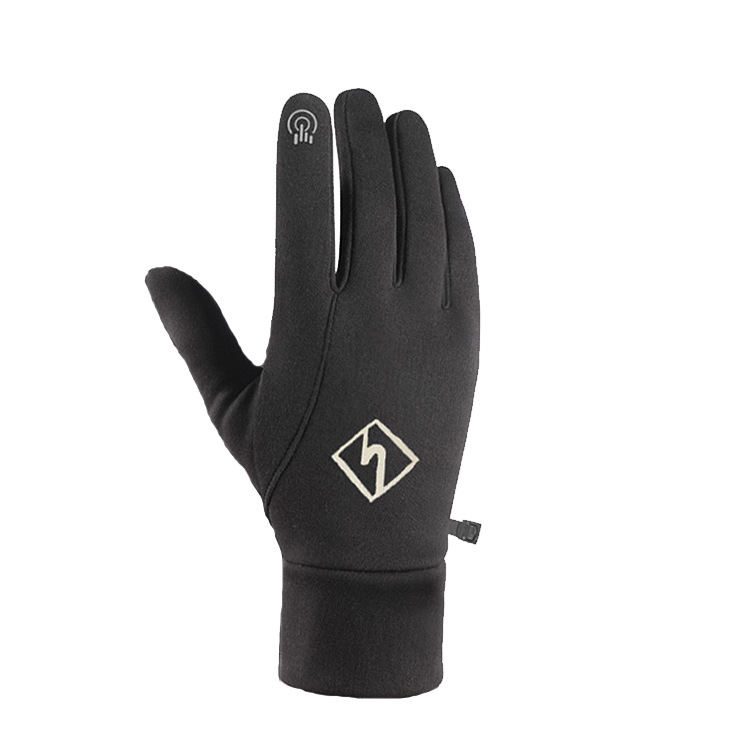 Outdoor Sports Warm Gloves Winter Windproof With Fleece Thickened Fitness Non-Slip Driving Touch Screen Cycling Gloves - Bild 5