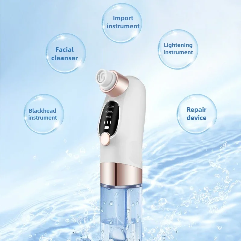 Blackhead Remover Pore Vacuum Face Cleaner Electric Pimple Acne Black Head Removal USB Rechargeable Water Cycle Black Dot Remove - Bild 4