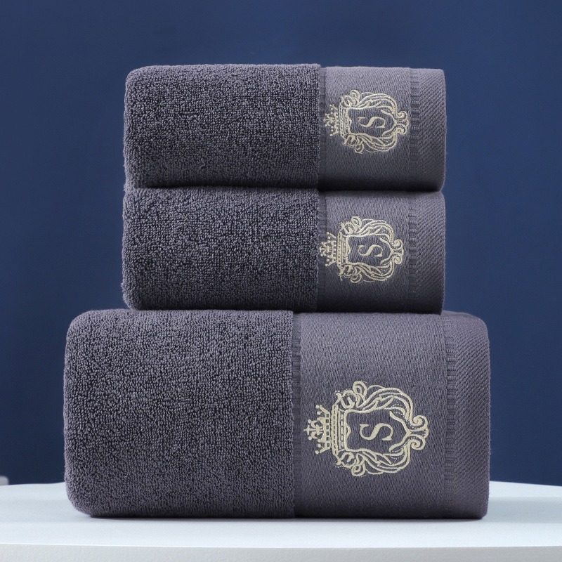 Towel Set Of Pure Cotton Towel Bath Towel Three-Piece Gift Set Xinjiang Cotton - Bild 8
