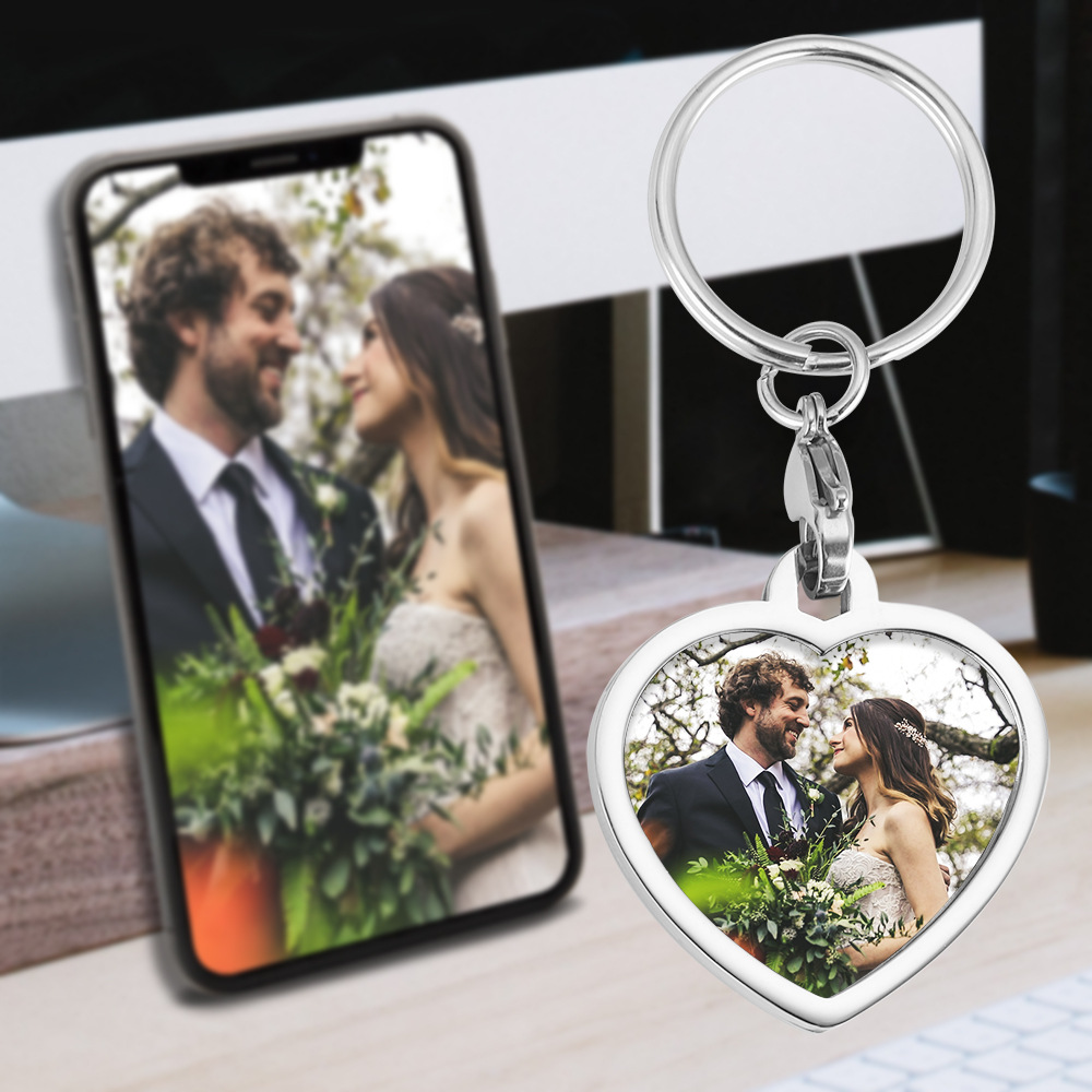 New Keychain Photo Custom Photo Box Ornament Photo Keychain Custom - Bild 7
