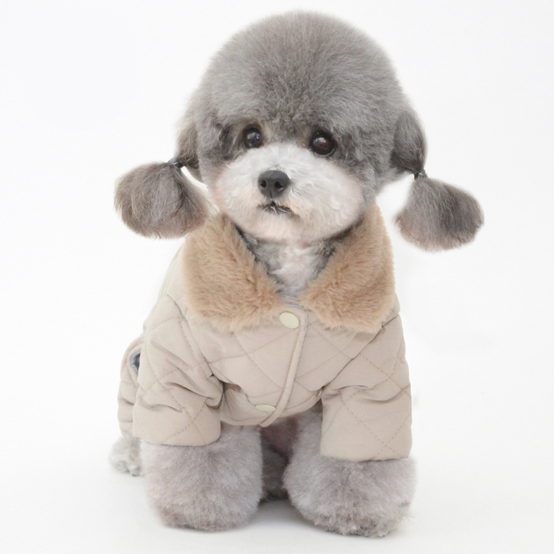 Winter New Pet Cotton Coat Dog Cotton Coat Dog Clothes Pet Clothes Dog Clothes Teddy Clothes - Bild 3