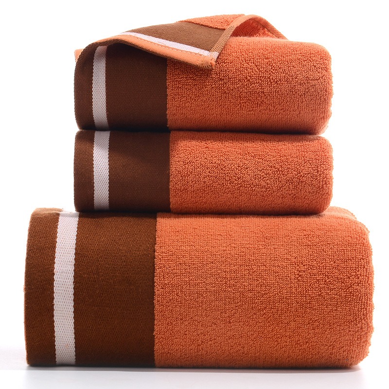Towel Set Of Pure Cotton Towel Bath Towel Three-Piece Gift Set Xinjiang Cotton - Bild 12