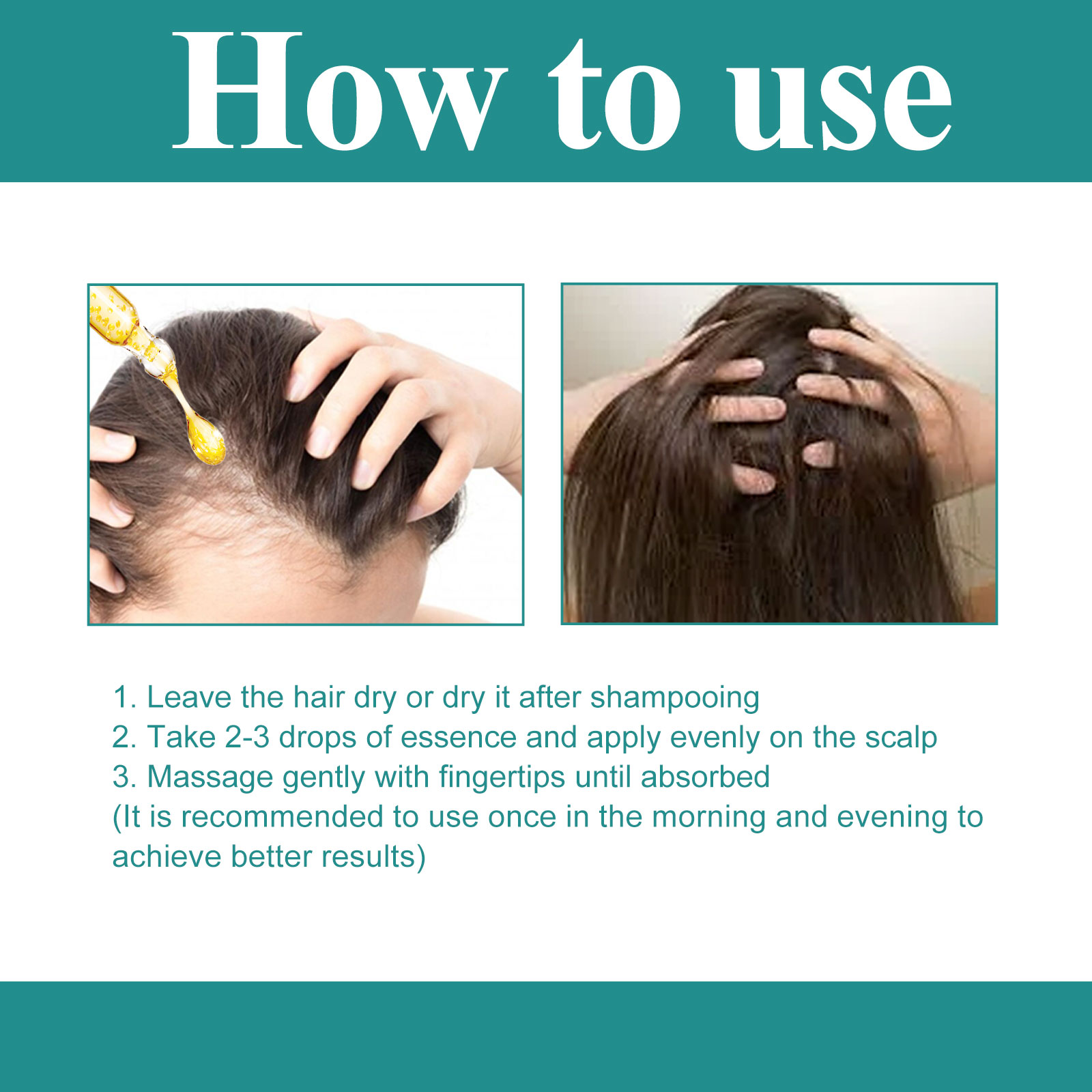 EELHOE Hair Care Essence, Nourishing And Moisturizing Hair, Soothing Hair And Scalp Massage Essence - Bild 6