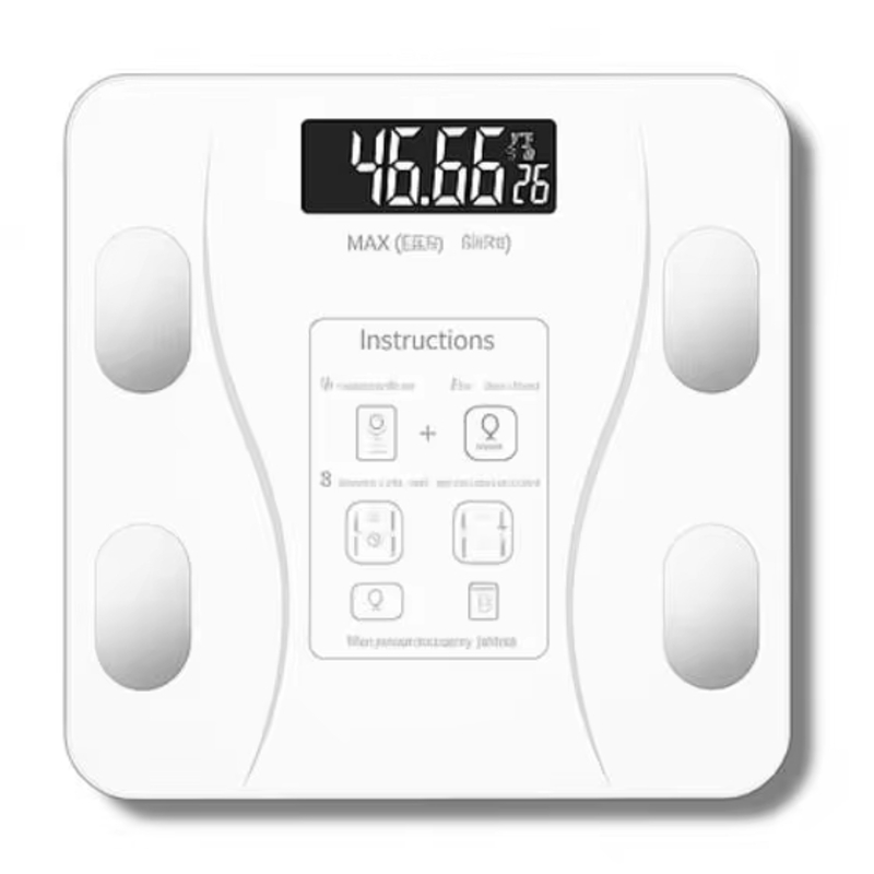 Bluetooth smart scale with app, full-body analysis, iOS/Android, 180kg, high-precision for fitness. - Bild 2