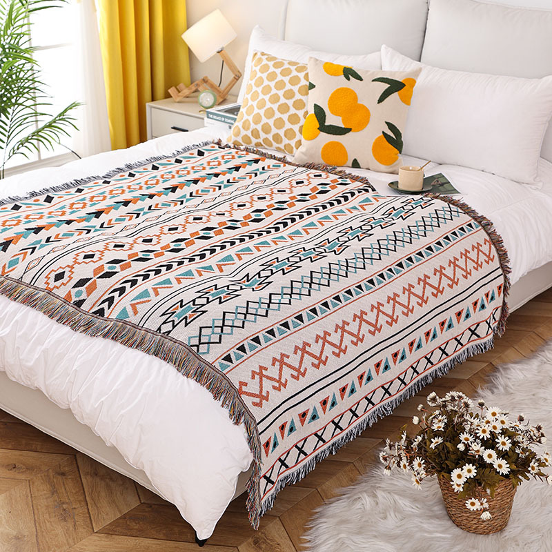 Artistic Sketch Throw Blanket, Camping Blanket, Leisure Blanket, Nap Blanket, Sofa Throw, Picnic Blanket, Bed End Blanket - Bild 7