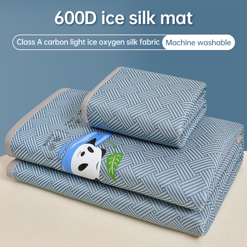 600D Carbon Fiber Summer Mat, Natural Ice Vine Cooling Mat, Can, Naked-sleep Cool Mattress, Pillowcase - Bild 2