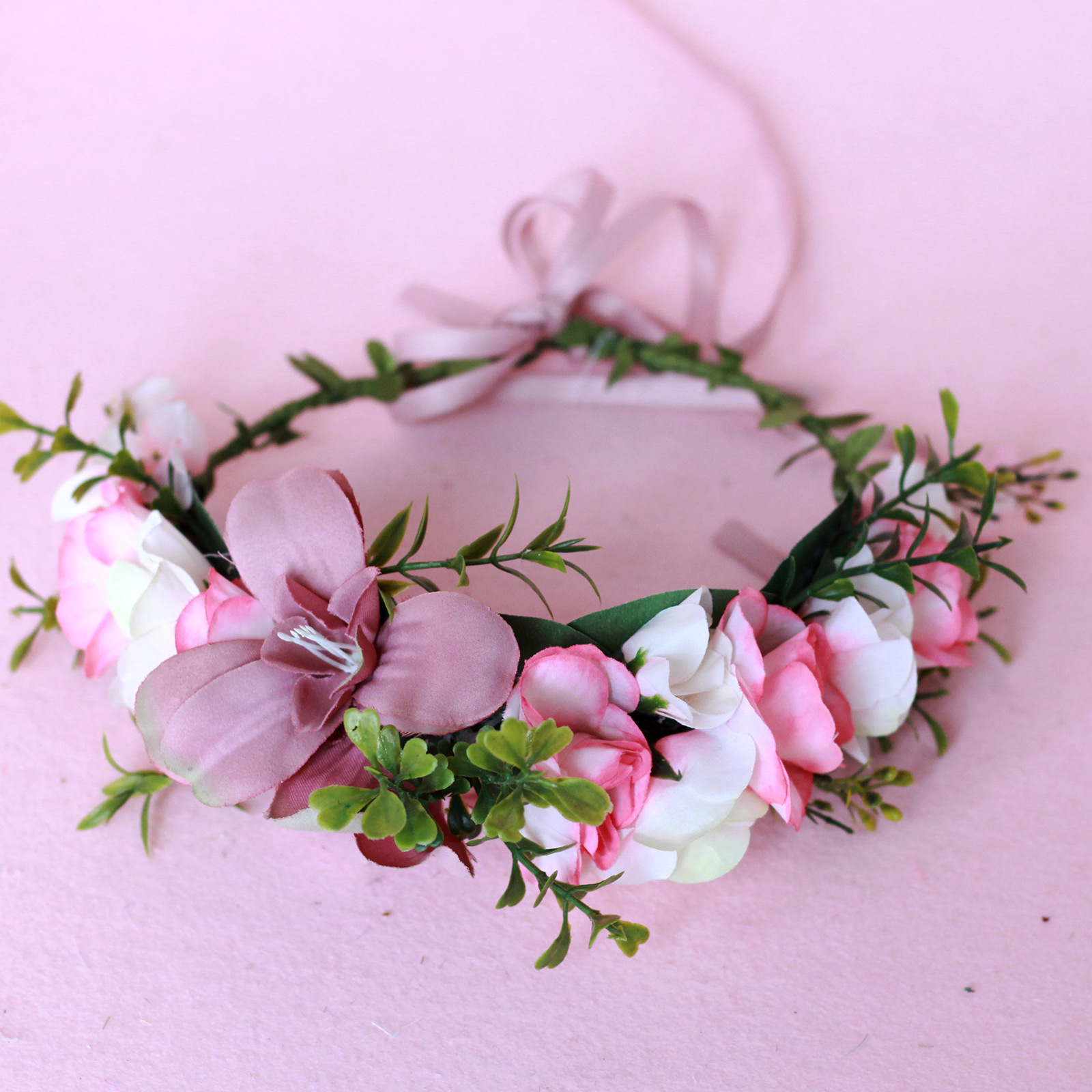 Hawaiian Vacation Wreath Headwear Beautiful Bridal Hairbands Wedding Hair Accessories Headwear Wreath - Bild 8