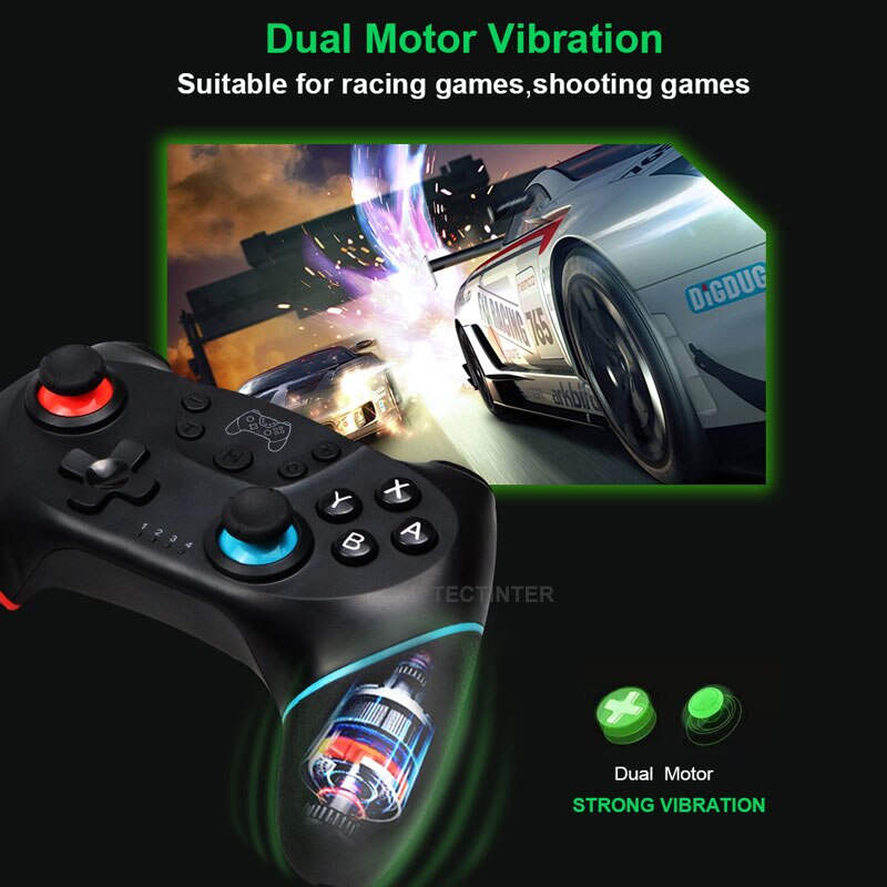 Wireless Bluetooth Gamepad For Nintendo Switch Pro NS-Switch Pro Game joystick Controller For Switch Console with 6-Axis Handle - Bild 3