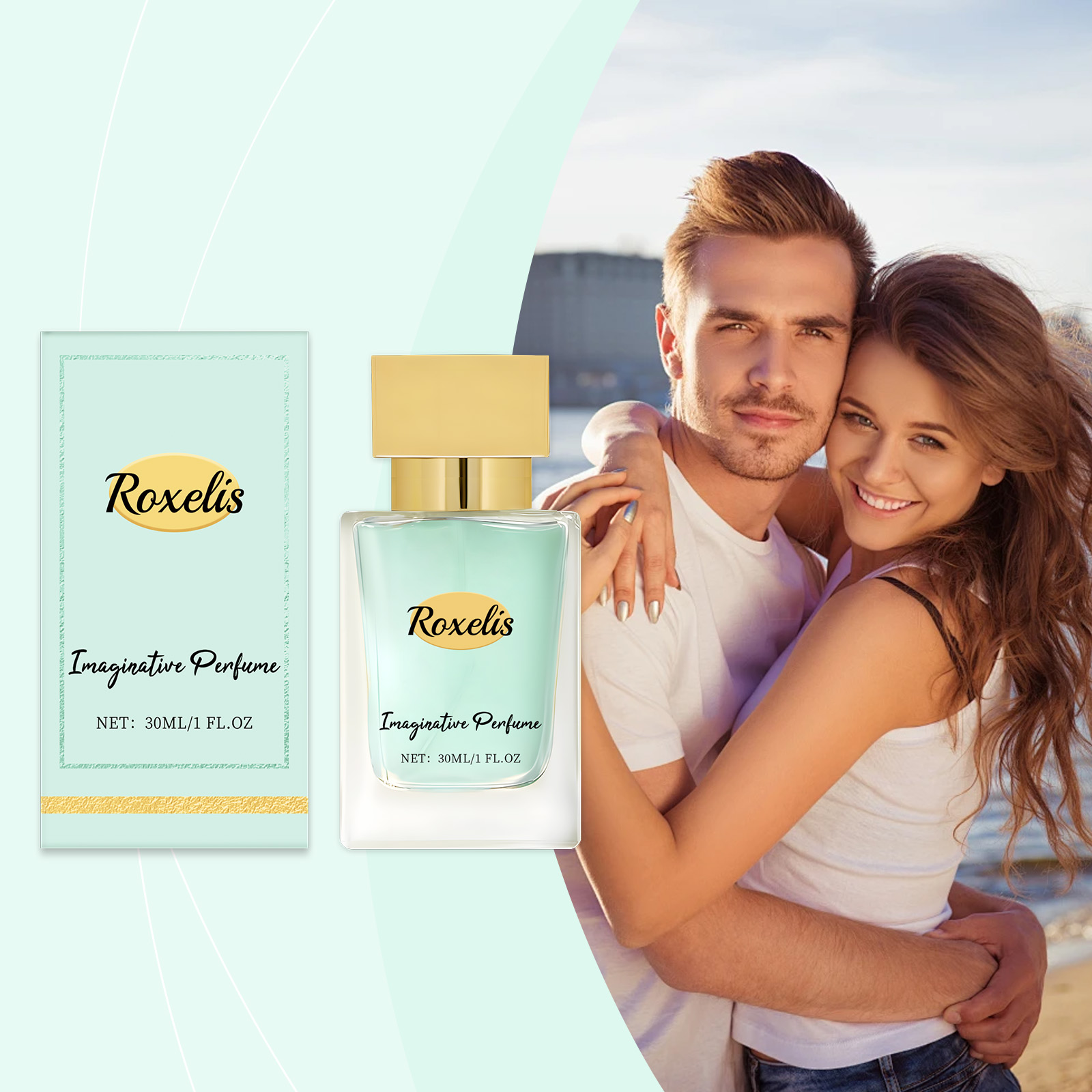 Roxelis Fresh Neutral Fragrance Bergamot Citrus Long-Lasting Light Fragrance Fresh Portable Charm Stay Fragrance Fine Mist Perfume - Bild 2