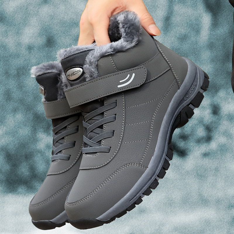 Rubber sole anti slip warm cotton shoes snow boots - Bild 3